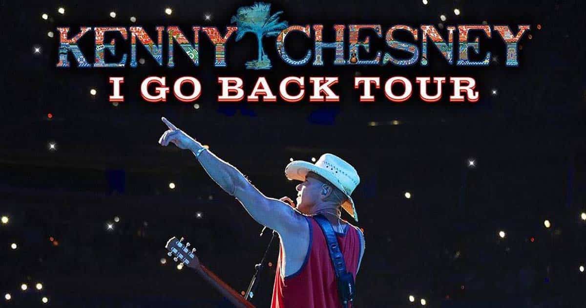 Kenny Chesney just announced his 2023 “I Go Back Tour.”