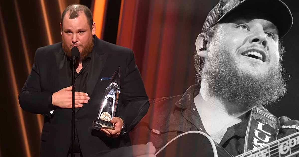 Luke Combs Wins Entertainer of the Year at the CMA Awards 2022