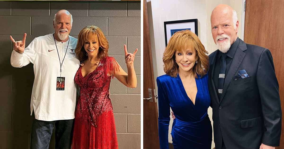 Reba McEntire and Rex Linn