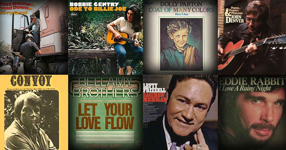 100 Timeless Old Country Songs from Willie, Waylon, Loretta + More!