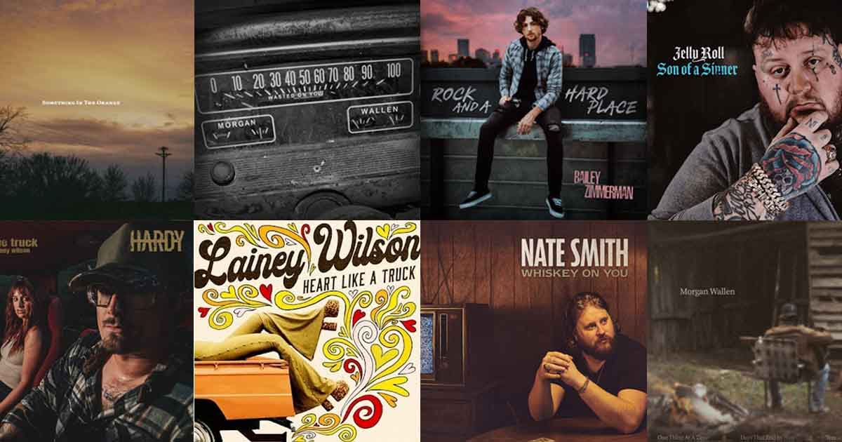Top 40 Country Songs of January