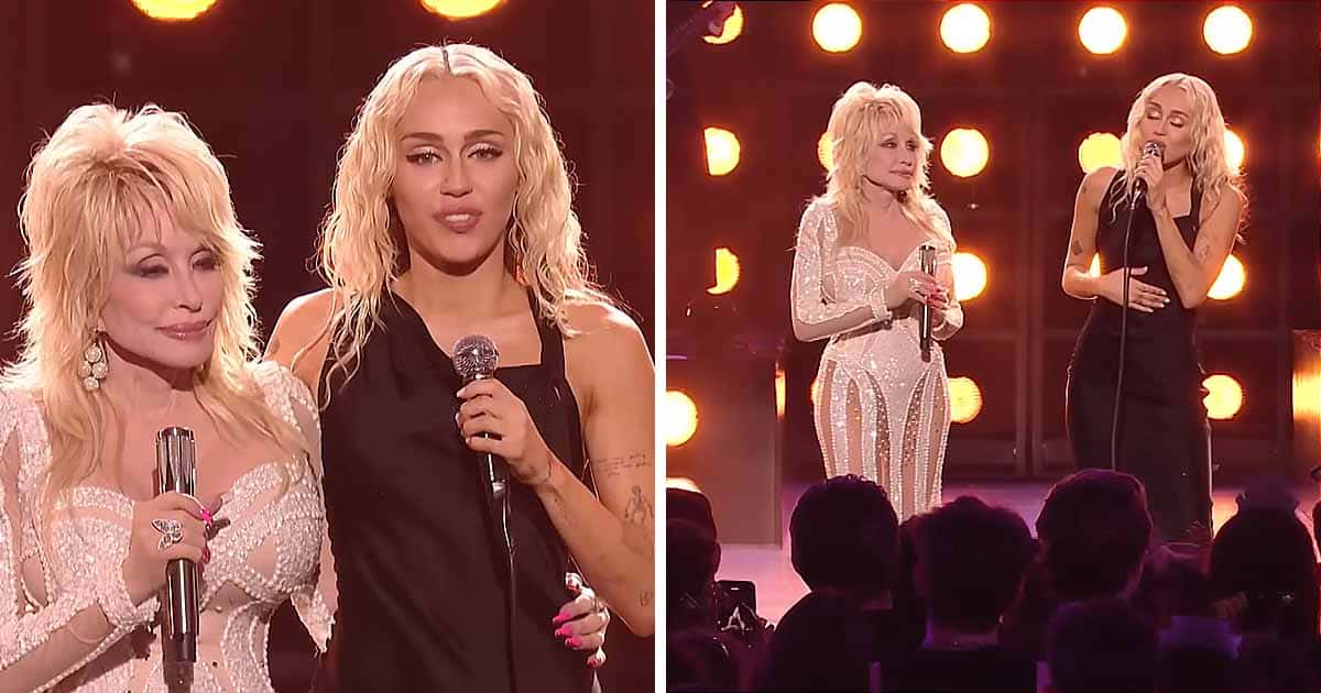 Watch Miley Cyrus and Dolly Parton's Iconic NYE Medley