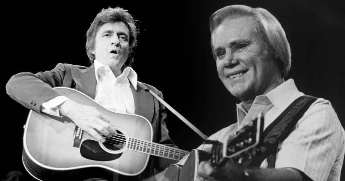 George Jones and Johnny Cash + I Got Stripes