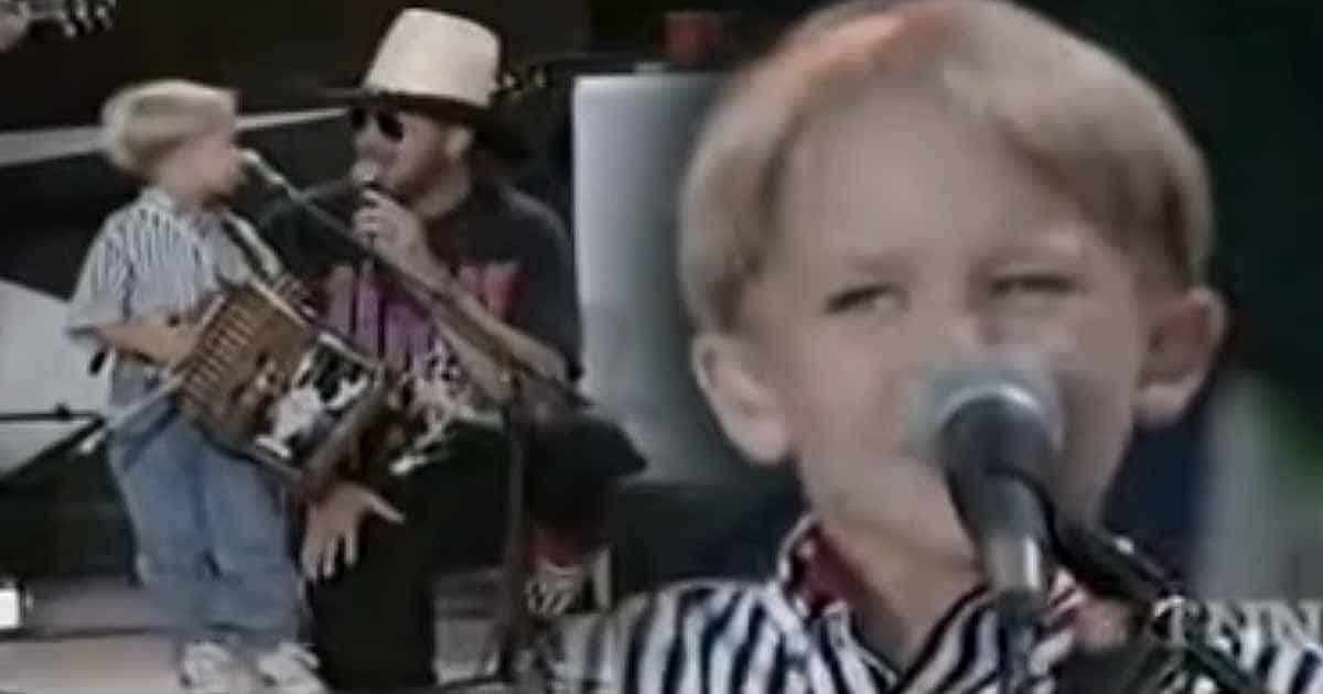 4 Year Old Hunter Hayes Sings Jambalaya With Hank Williams Jr.