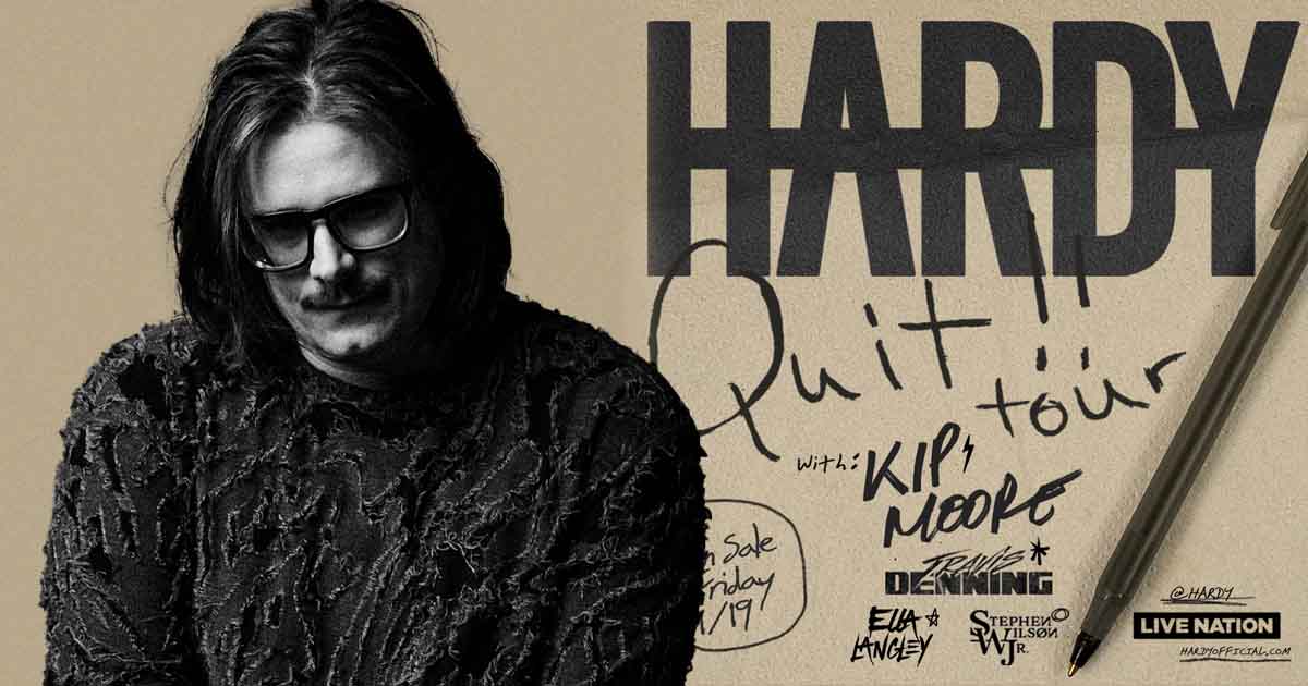 HARDY Announces Quit! Tour