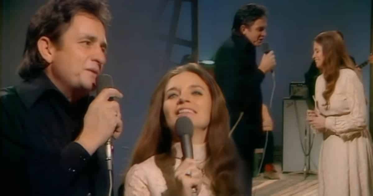 Johnny Cash + June Carter Cash + Help Me Make It Through the Night