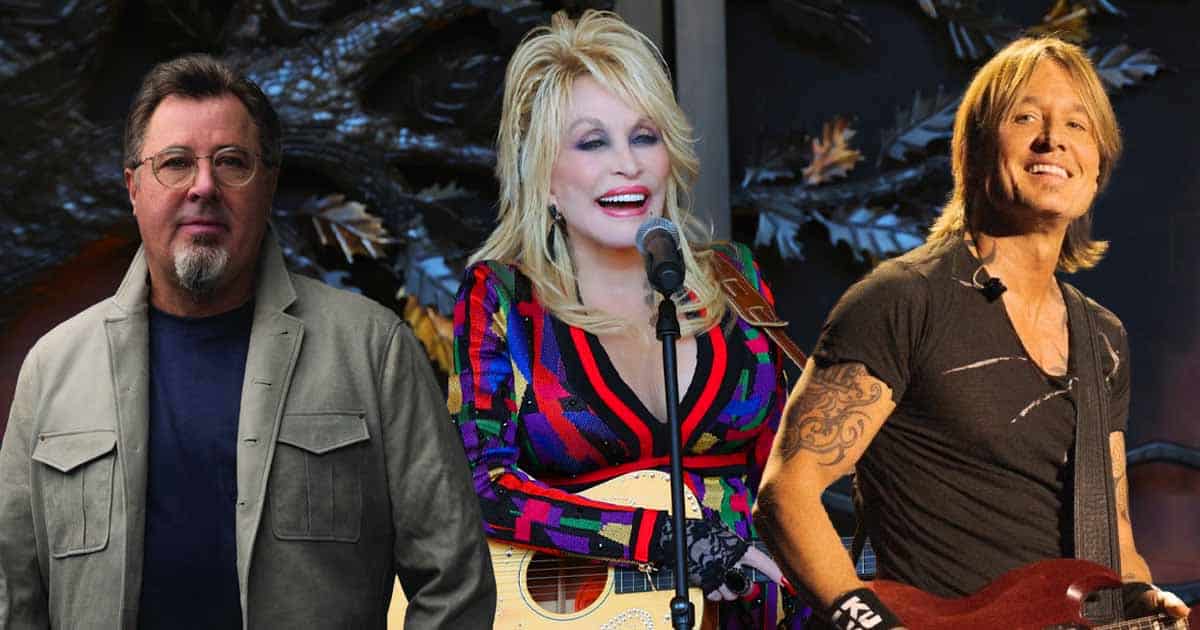 Dolly Parton, Vince Gill & Keith Urban, He Stopped Loving Her Today