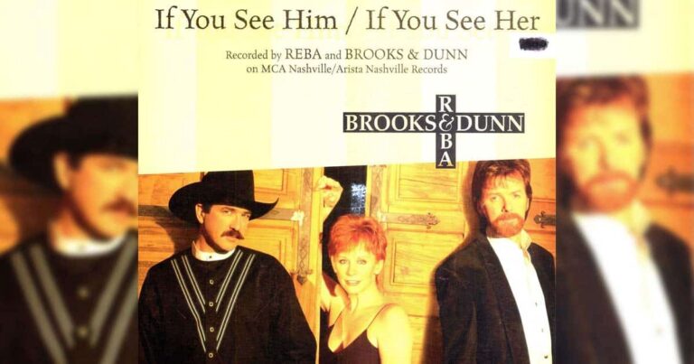 Reba McEntire And Brooks & Dunn’s 1998 Duet Single “If You See Him/If You See Her” Is A Ballad Of Heartbreak