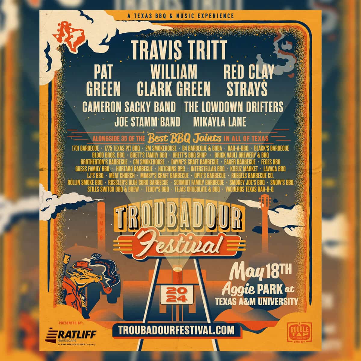 Troubadour Festival 2024 square
