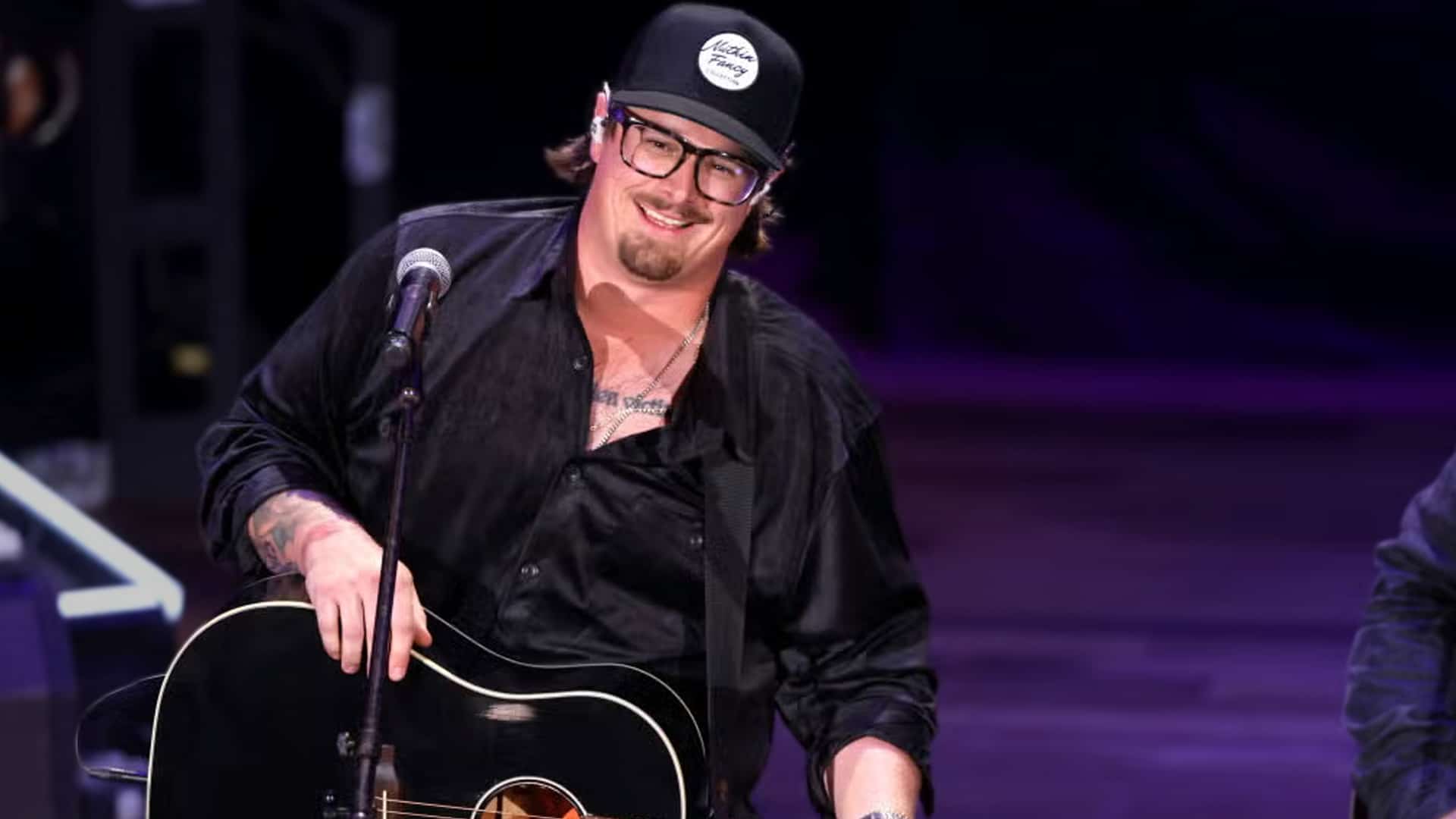 HARDY performing live onstage in the U.S., shown here during a past show, ahead of canceling the European leg of his Jim Bob World Tour to prioritize family and crew.