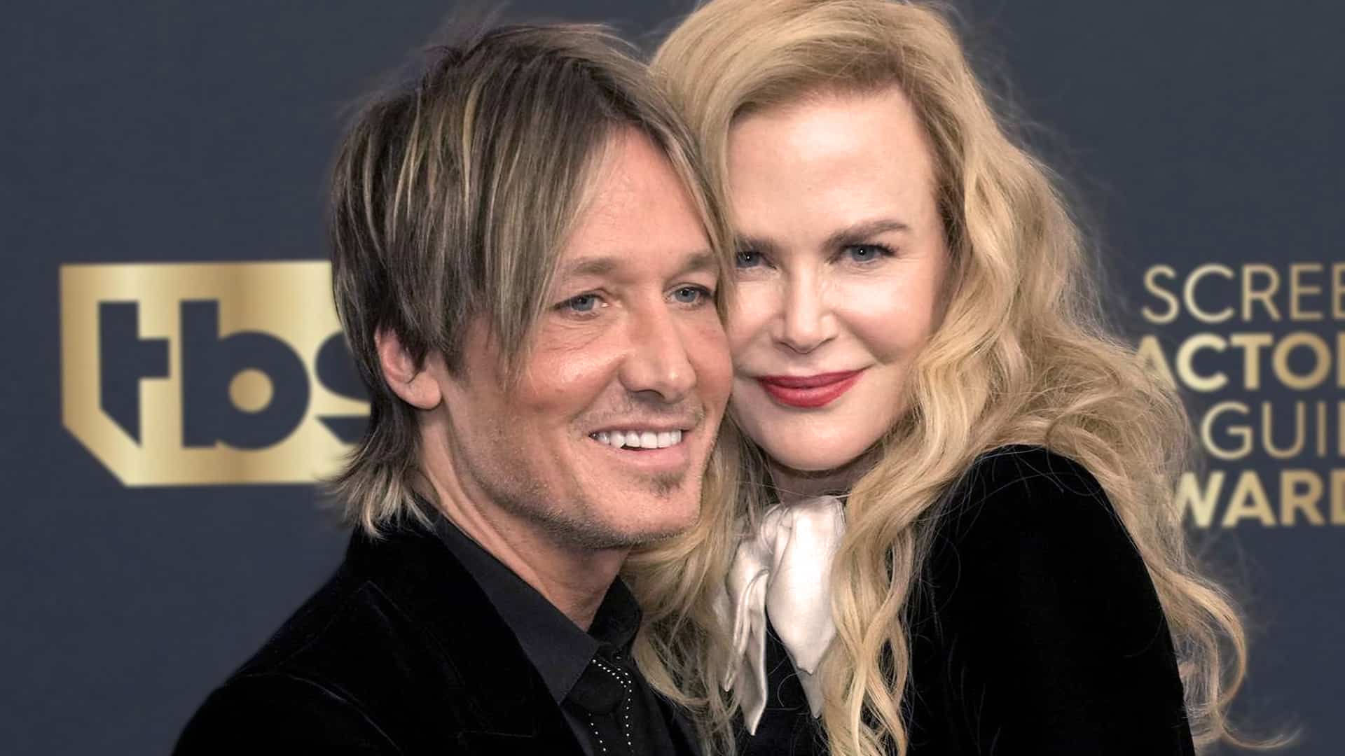 Nicole Kidman and Keith Urban smile on the red carpet at the Screen Actors Guild Awards, showing off their unshakable bond—even if a professional collaboration isn’t on the table.