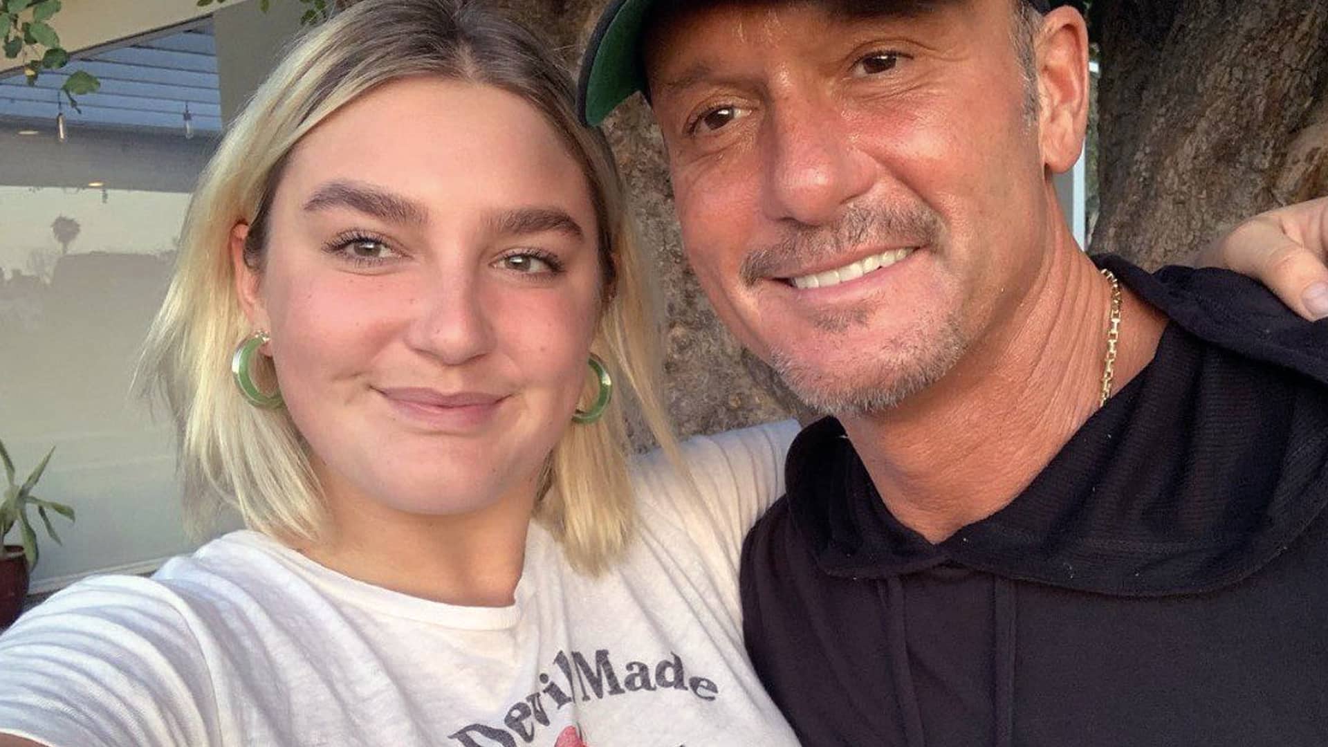 Gracie McGraw poses with her dad Tim McGraw in a candid moment, later making headlines for proudly embracing her queer identity during Pride Month.