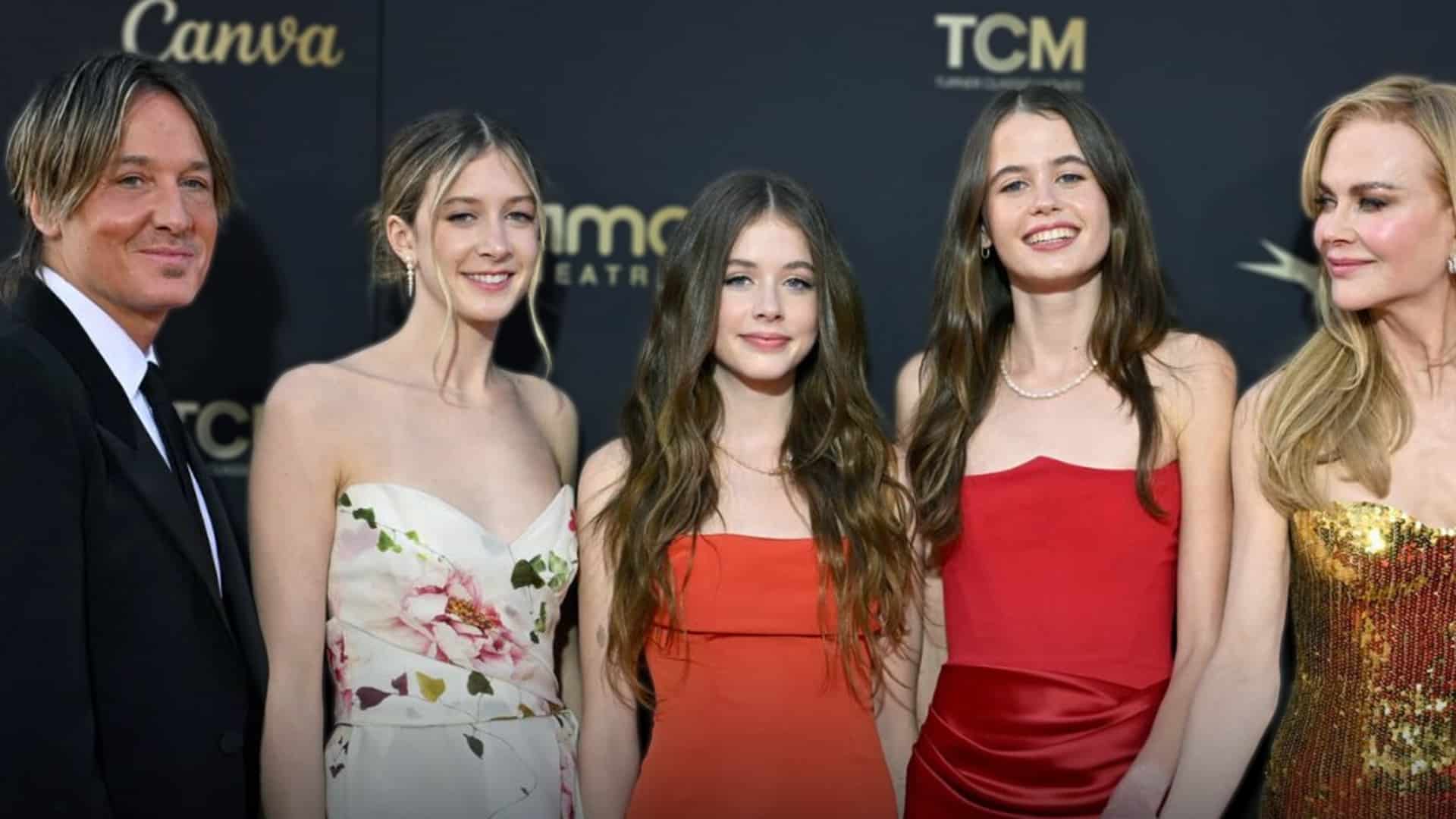Nicole Kidman and Keith Urban with their daughters as Sunday Rose reflects on her parents’ strict rules.