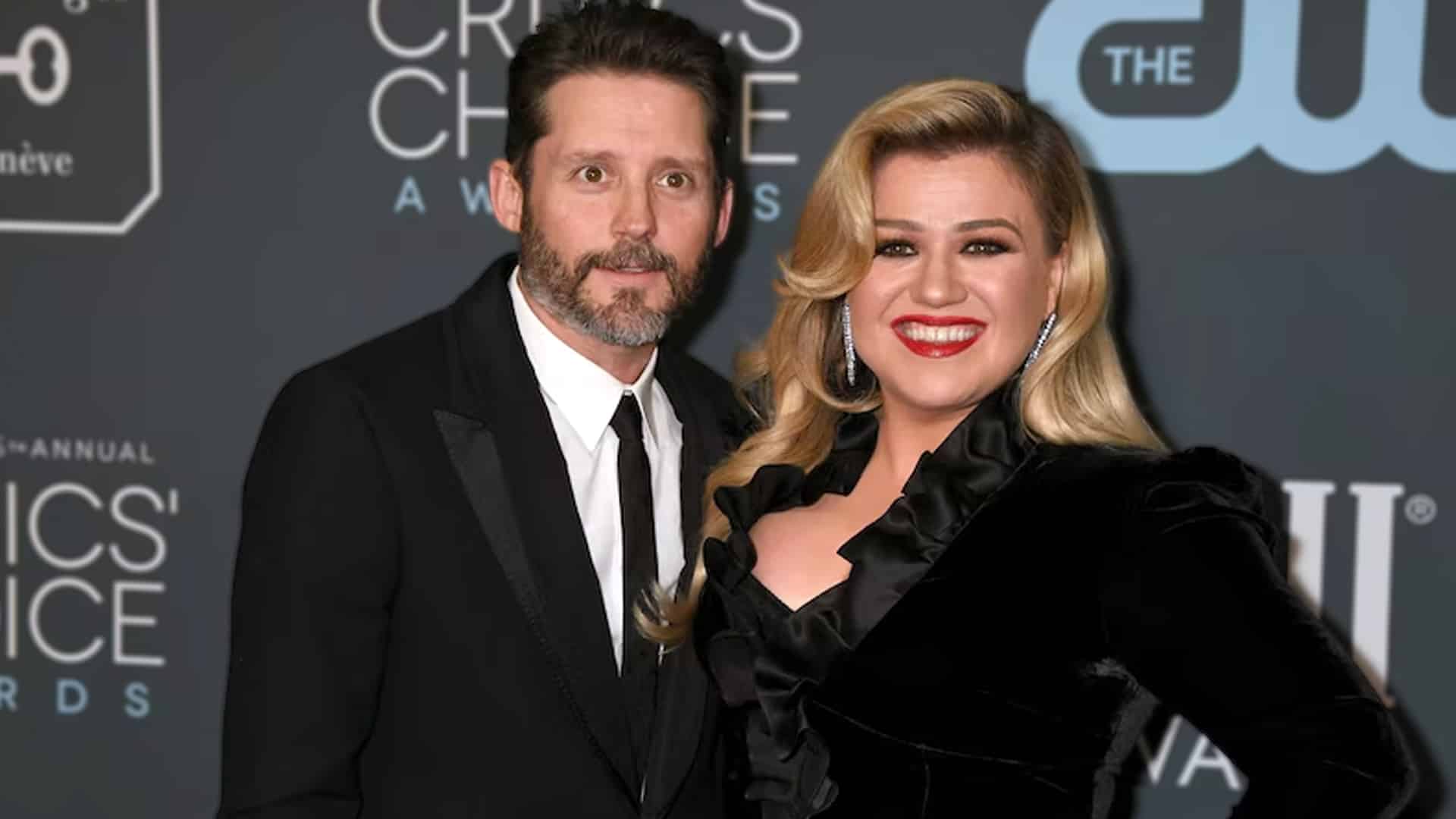 Kelly Clarkson and Brandon Blackstock pictured together at an event years before his post-divorce cancer diagnosis and passing at age 48.