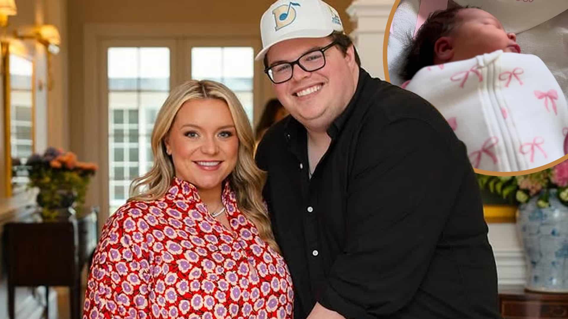 Stelen Keith Covel and wife Haley smile together as they announce the arrival of their first child, daughter Millie Brooks Covel, continuing Toby Keith’s family legacy.