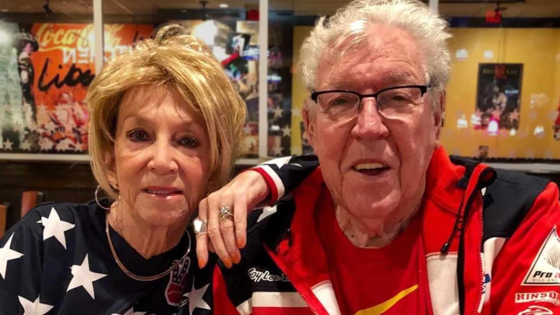 eannie Seely and her husband Eugene "Gene" Ward share a quiet moment together before he passed away in 2024 at the age of 92.