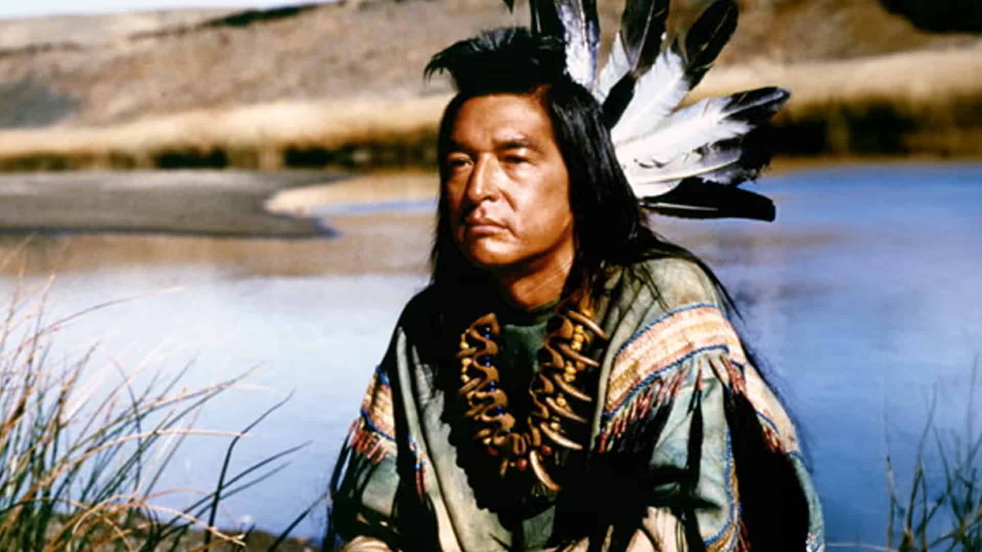 Graham Greene as Kicking Bird in Dances With Wolves, a role that earned him an Oscar nomination and lasting Hollywood respect.