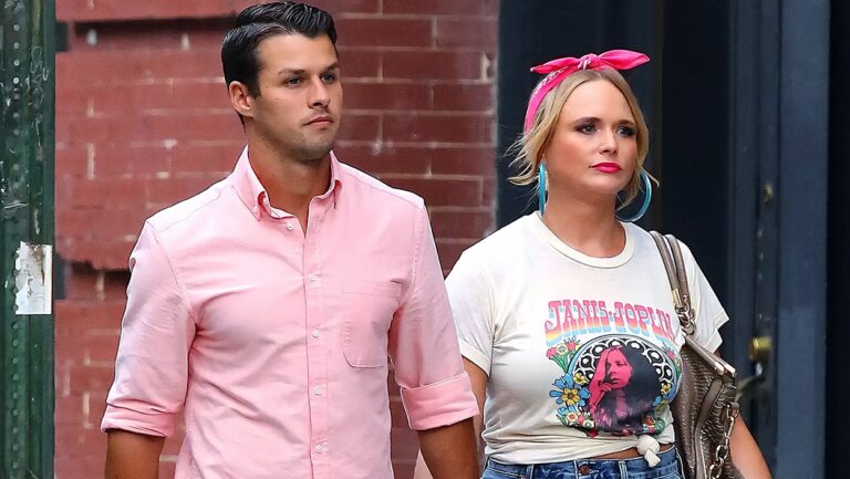Miranda Lambert walks hand in hand with husband Brendan McLoughlin, whose protective “cop mode” recently went viral at a concert.