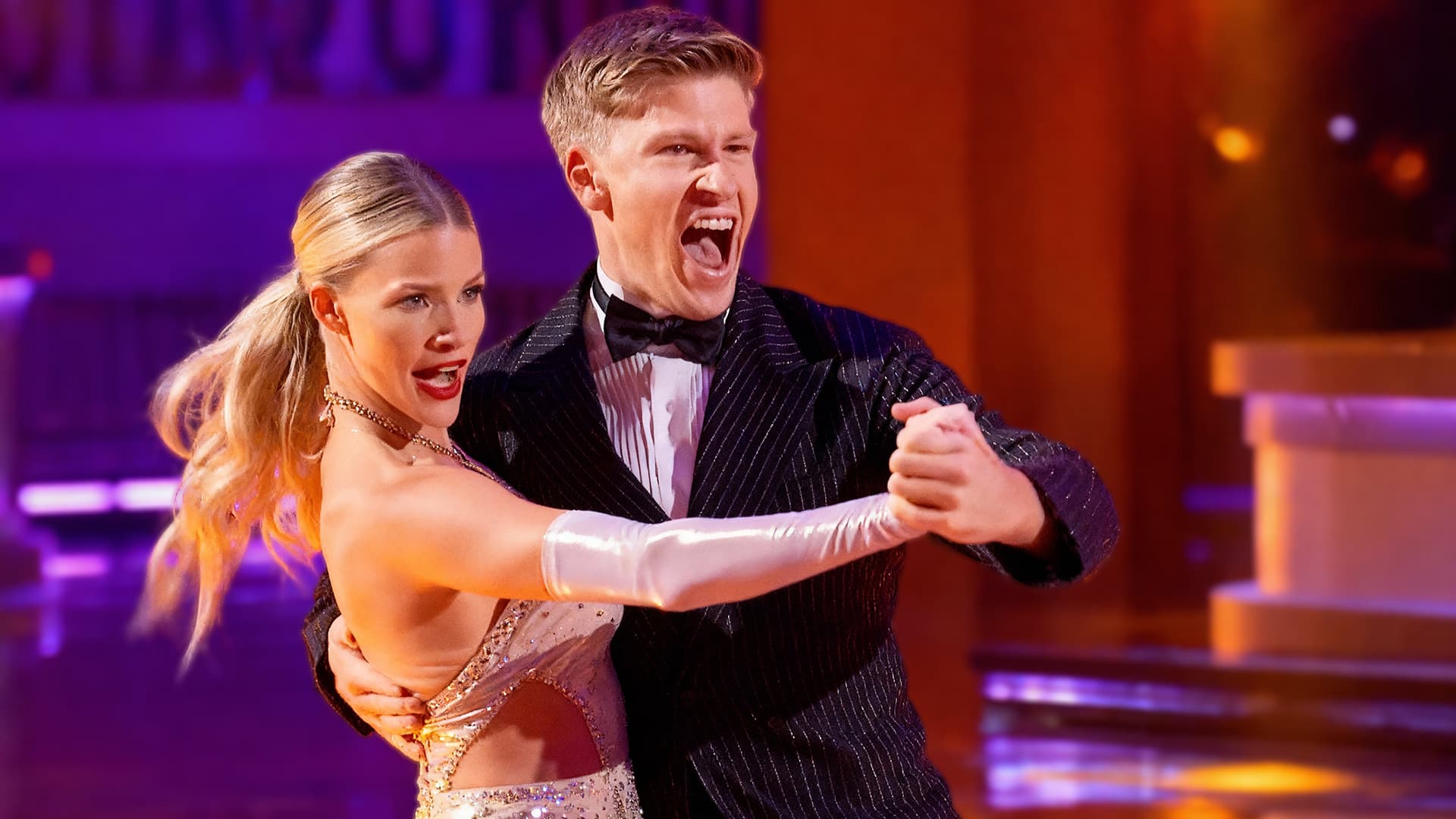 Robert Irwin and Witney Carson perform a fiery tango on Dancing With the Stars, earning a standing ovation from the judges.
