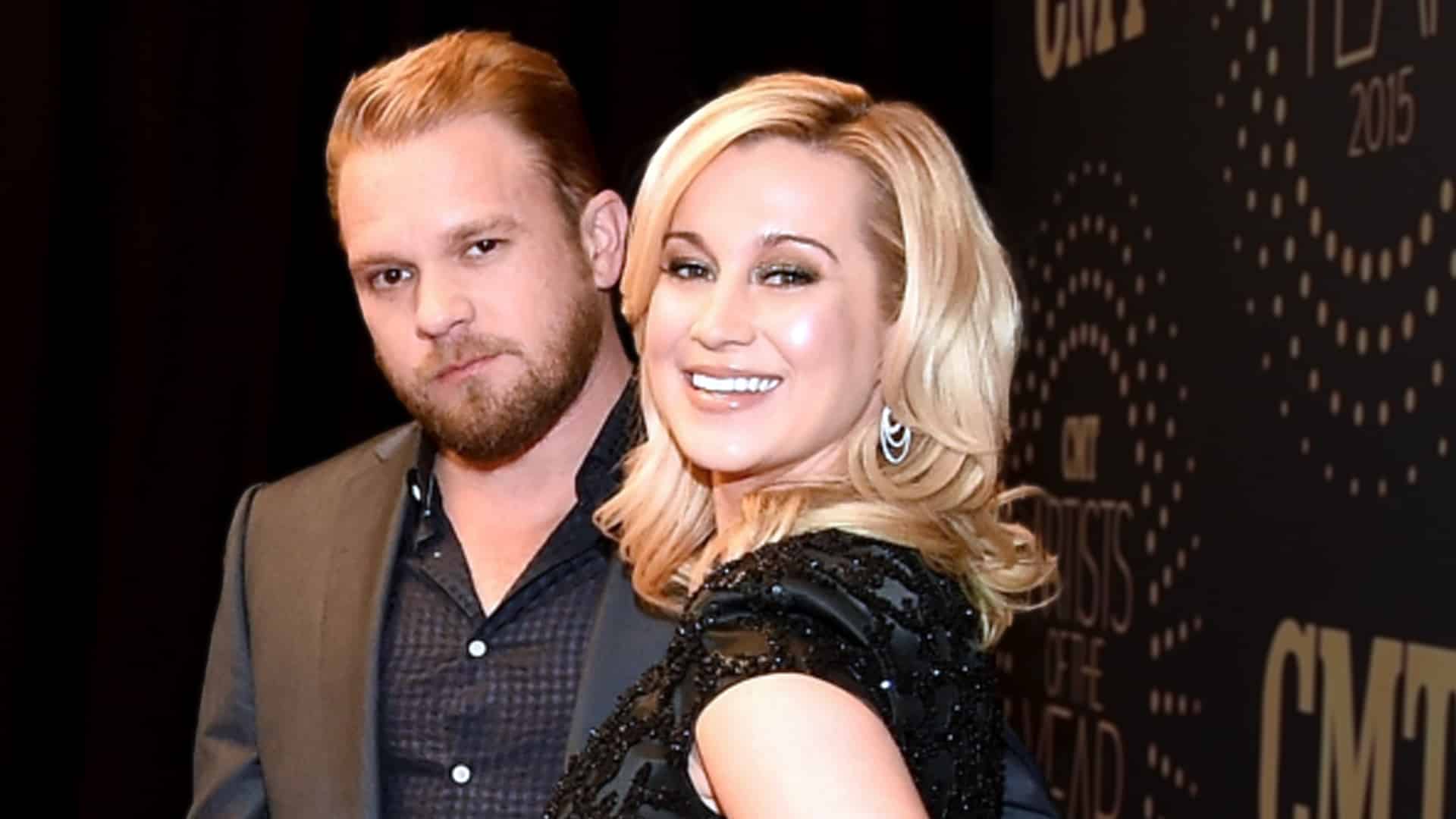 Kellie Pickler and late husband Kyle Jacobs at the CMT Music Awards red carpet, as Kellie wins court battle against in-laws over his estate belongings including guitars and firearms.