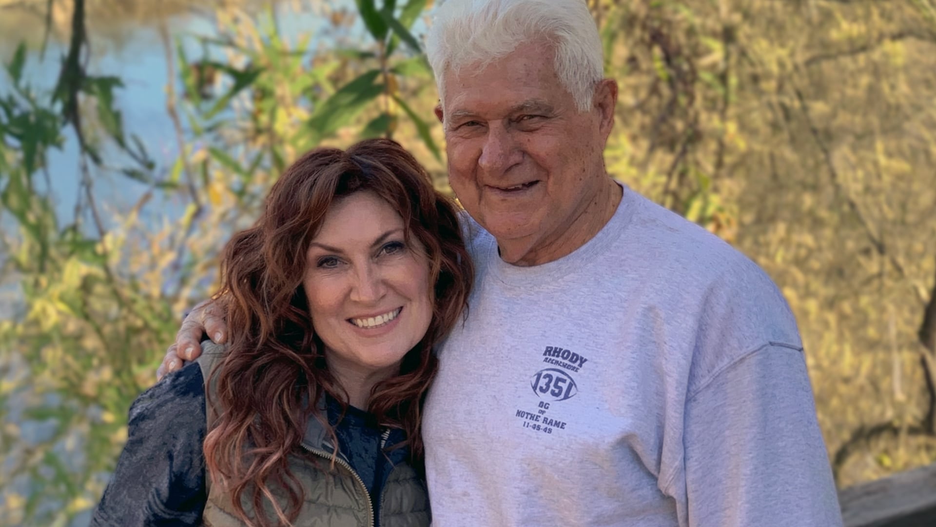 Jo Dee Messina stands arm in arm with her father Vincent, a heartfelt family photo honoring the man she calls her hero.