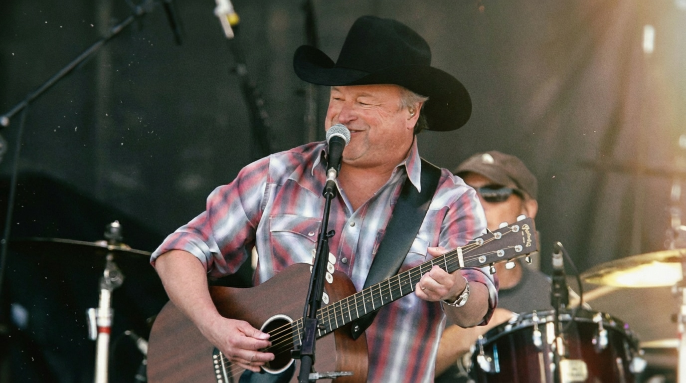 Mark Chesnutt forced to end Alabama concert after 3 songs due to sinus infection illness.