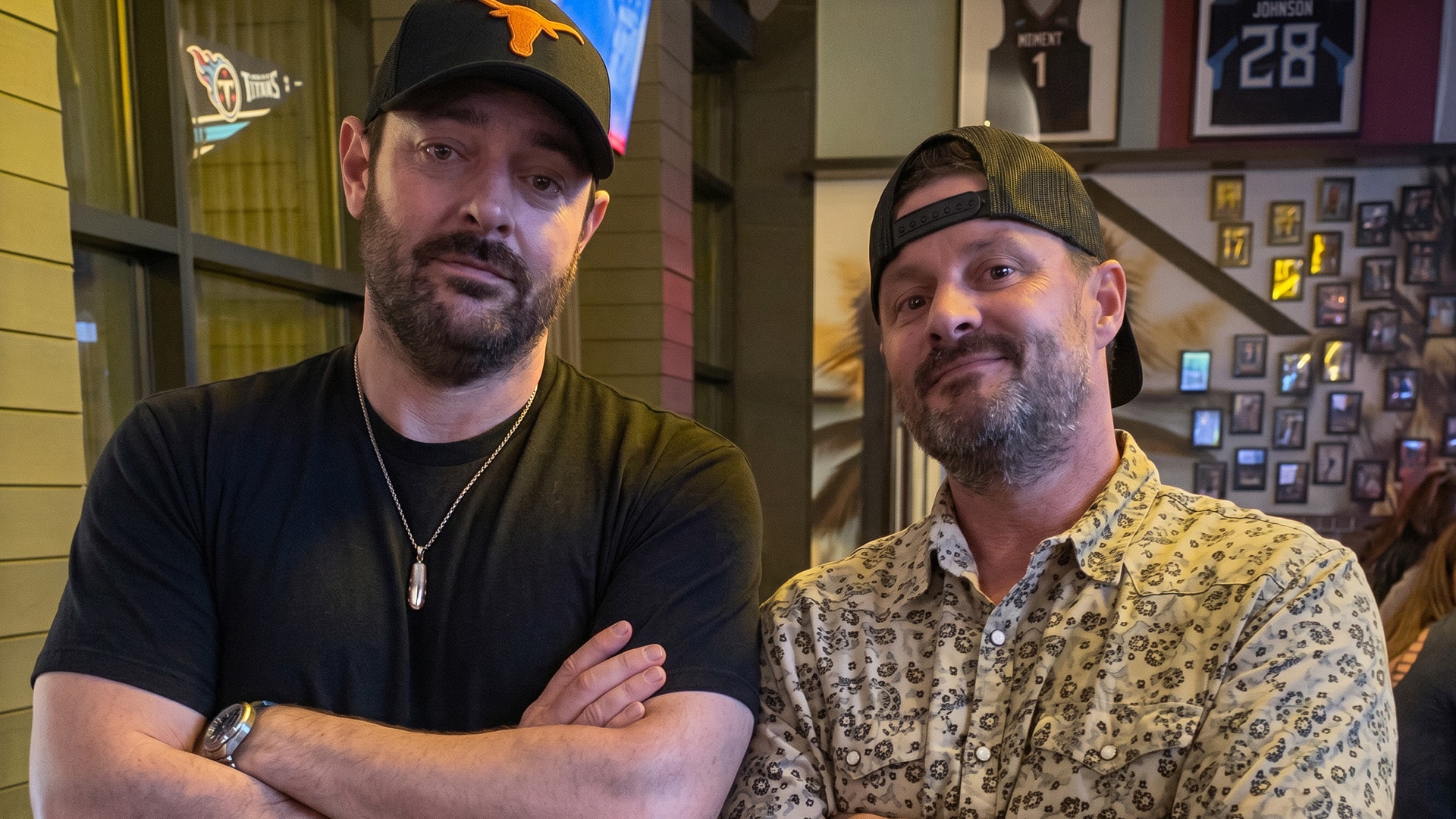 Country star Chris Young and TikTok creator Justin Nunley, who teamed up to fly a 33 year old hospice patient home to Alabama in her final days.