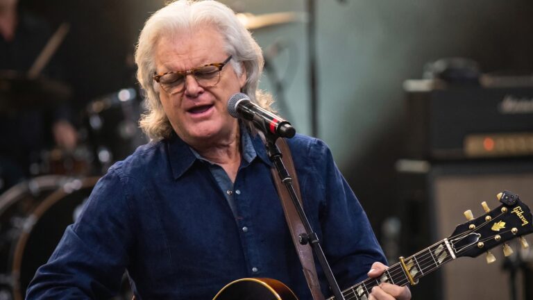 Ricky Skaggs back on the strings, breaking more than ten years of quiet with his new single "Say a Prayer."