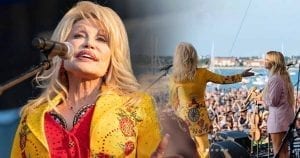 Dolly Parton Surprises Everybody at the Newport Folk Festival